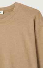 american vintage dames t-shirt ypawood macchiato gevlekt