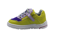 zedo eerste sneakertje geel / paars