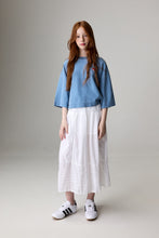 Bellerose Athan Cropped T-shirt - Blue Bonnet