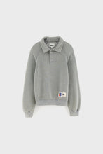 bellerose felder polosweatshirt thunder