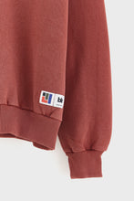 bellerose chami sweatshirt met ronde hals rust