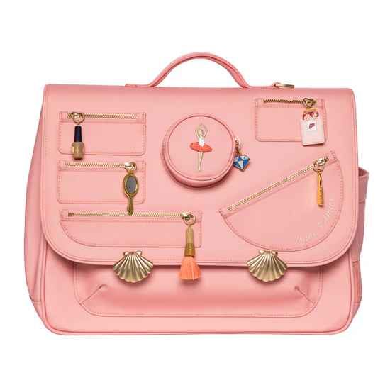 Jeune Premier Jewellery Box pink boekentas midi