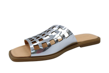 ocra slipper argento