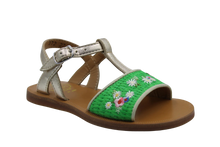 pom d'api sandaal vert - platine
