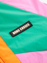 bobo choses almost moiré all over reversible anorak pink
