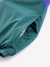 bobo choses almost moiré all over reversible anorak blue