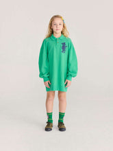 bobo choses softpaw monster polo sweatshirt dress