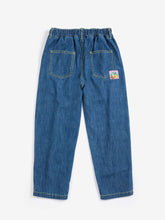 bobo choses taxi saurus tag denim pants
