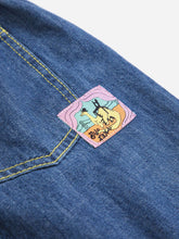 bobo choses taxi saurus tag denim pants
