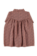 piupiuchick short dress pink with animal print