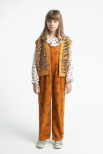 piupiuchick dungarees camel with big flowers