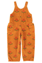 piupiuchick dungarees camel with big flowers