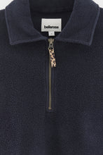 bellerose mazzy sweatshirt met halve rits america