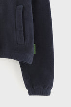 bellerose mazzy sweatshirt met halve rits america