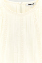 bellerose hacer blouse met lange mouwen ecru