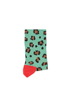 piupiuchick socks green with animal print