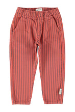 piupiuchick trousers bordeaux with black stipes
