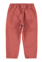 piupiuchick trousers bordeaux with black stipes