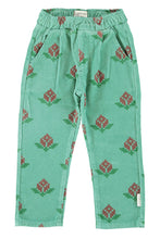 piupiuchick trousers green with big flowers