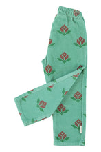 piupiuchick trousers green with big flowers