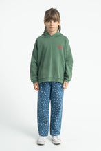 piupiuchick trousers washed navy denim with stars