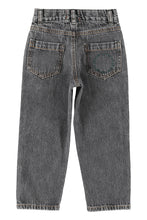 piupiuchick unisex trousers grey denim