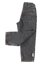 piupiuchick unisex trousers grey denim