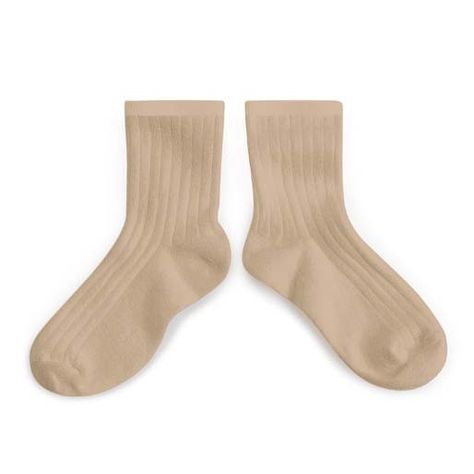 collégien korte kousen petite taupe