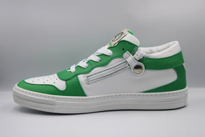 Rondinella sneaker wit/groen