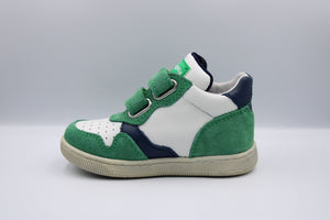 Falcotto eerste sneaker green-white