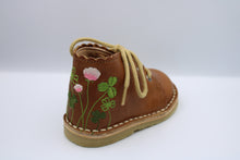 Petit Nord Blooming Clover Scallop Boot Cognac
