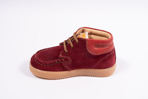 ocra eerste stappertje in bordeaux nubuck