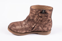 Pom d'Api laarsje in bronskleurig nubuck