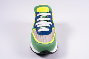 gallucci sneaker multicolor groen/geel/blauw