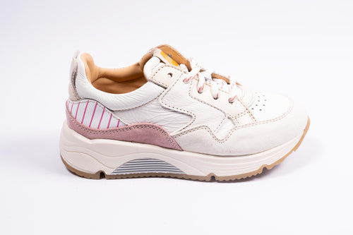 Ocra runner wit/roze