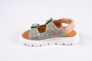 Rondinella sandaal met bloemetjes
