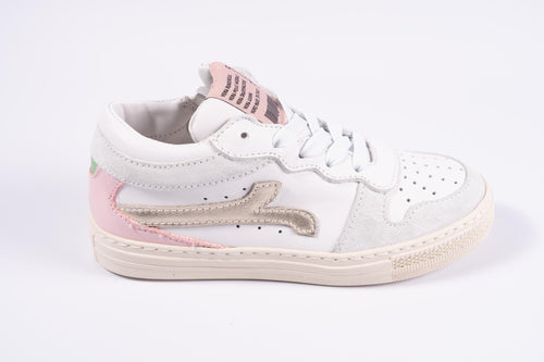 Rondinella witte sneaker met accenten