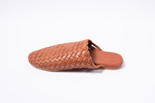 Scandic Gypsy Woven mule tan