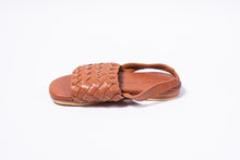 Scandic Gypsy Woven leather sandal summer tan